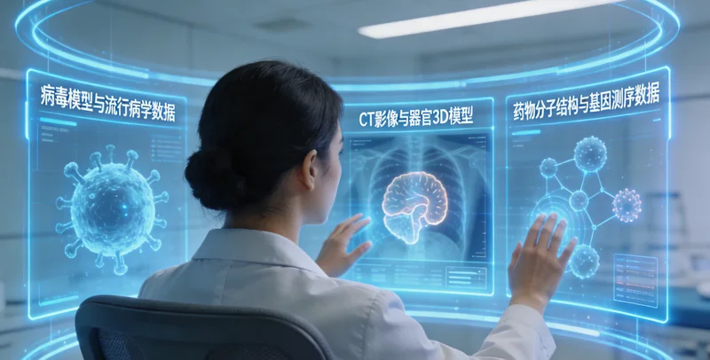 兴仁地区居民进行健康咨询场景