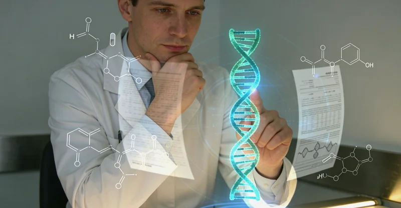 当阳医生根据基因检测报告解释靶