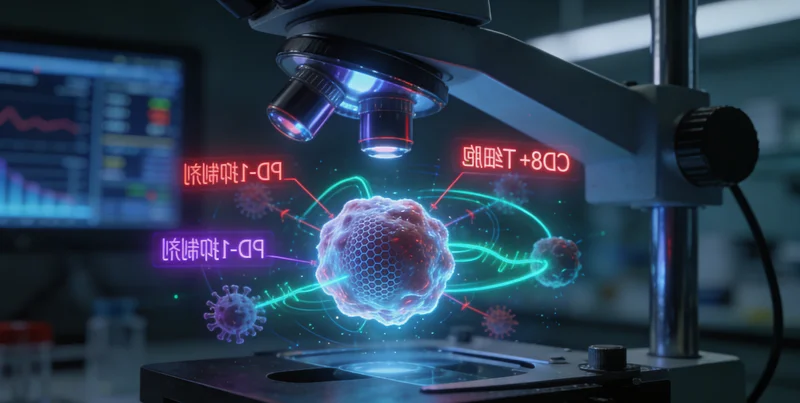 延边医院病理科医生查看病理切片