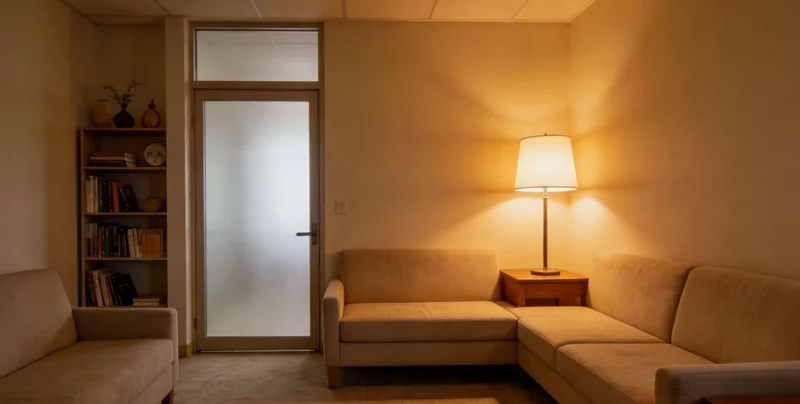 宜昌长江边家庭携手散步眺望未来