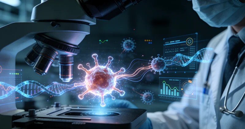 滨州医学实验室进行基因测序分析