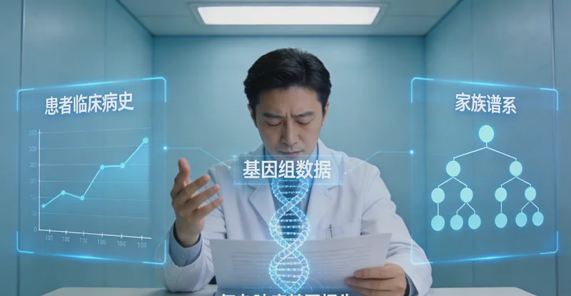 兴仁家族遗传风险评估-家系图谱