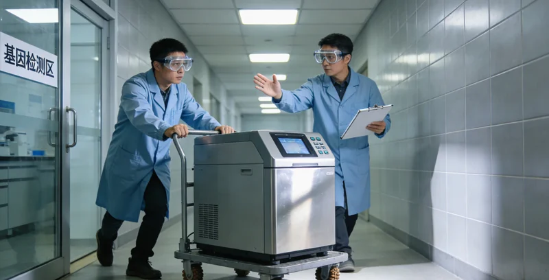 防城港医院心内科医生与患者查看