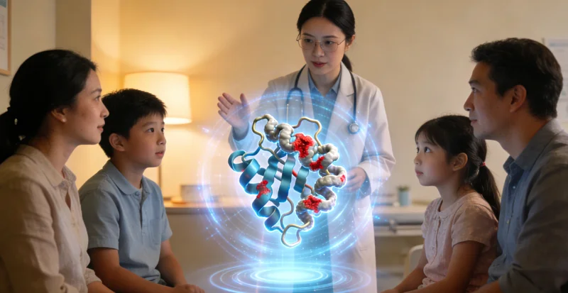 平果医生与患者解读基因检测报告