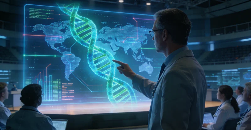 怀仁市民在医院进行遗传咨询场景