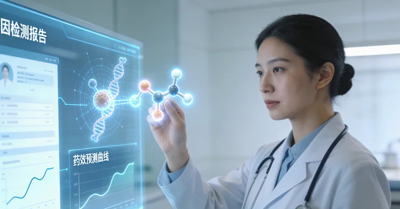 天水患者与医生查看基因检测报告