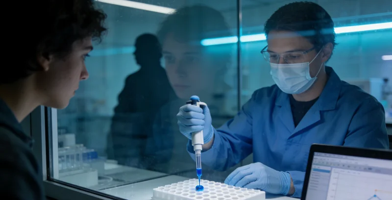 扎兰屯合作基因检测实验室内部N