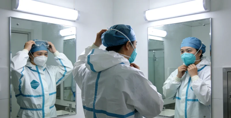 浏阳基因检测实验室内部工作示意