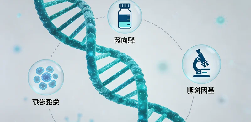 延安肺癌患者家庭与医生进行基因