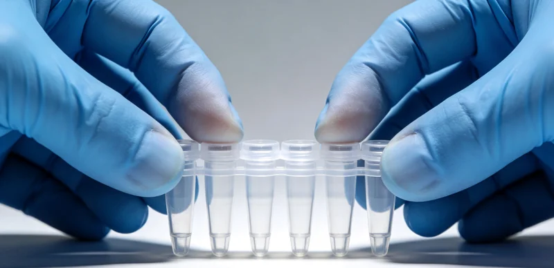 莱阳医生与患者共同查看基因检测