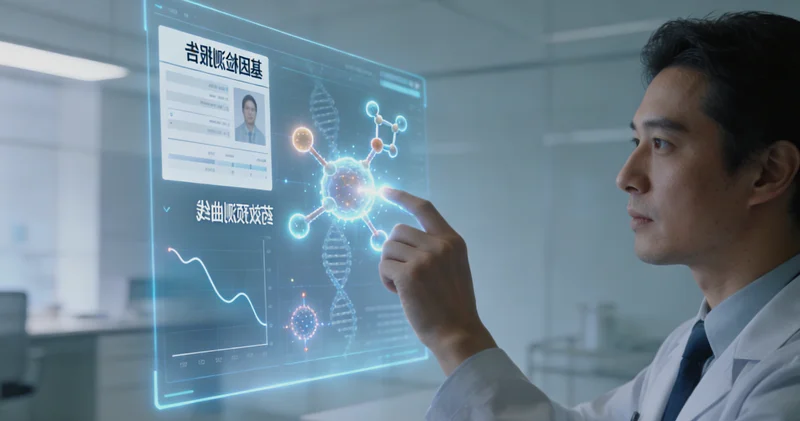 肇东家庭共同查看和理解基因检测