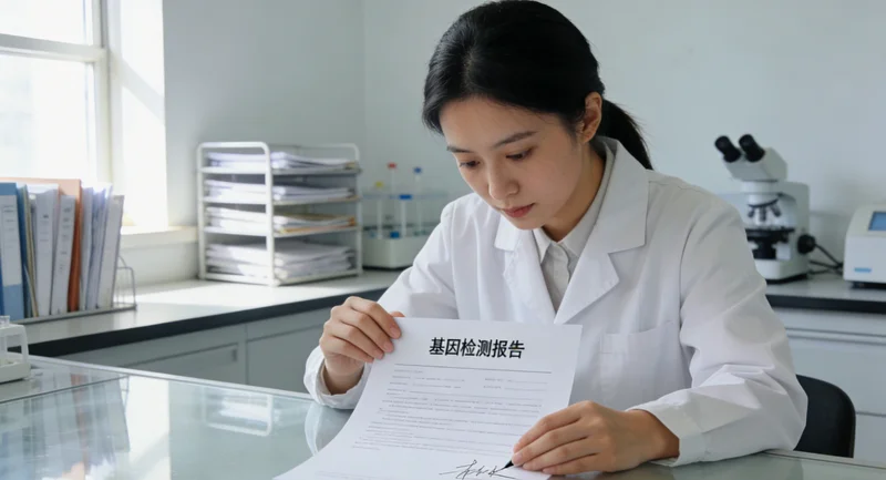 额尔古纳患者查看基因检测报告