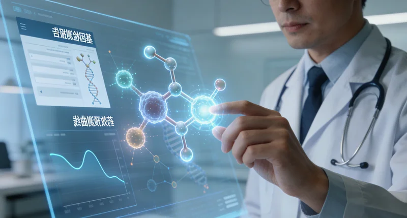 北镇医生向患者讲解基因检测报告