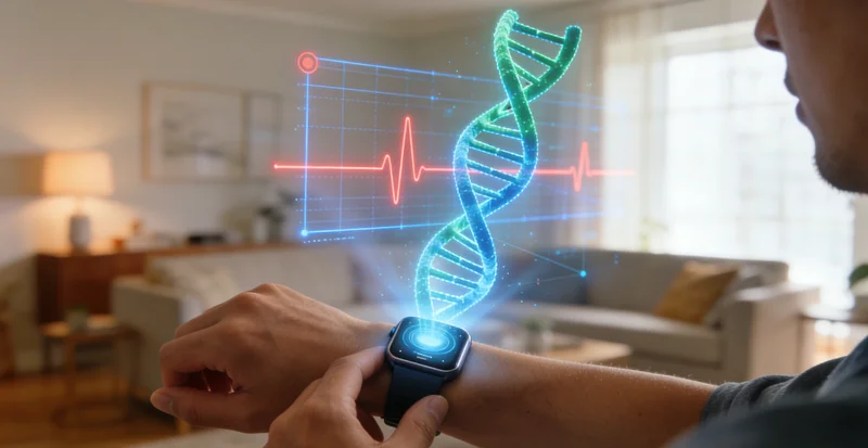 邳州女性在医院进行遗传咨询场景