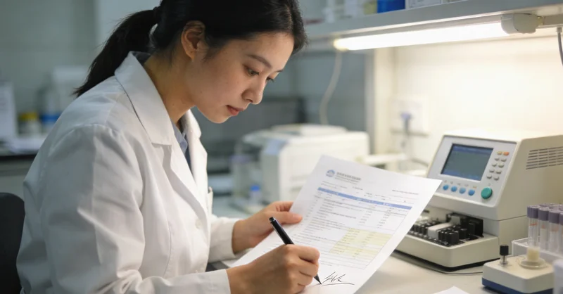 象征基因检测的DNA双螺旋与报