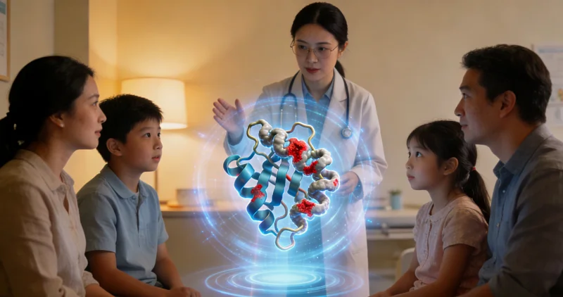 漯河市民在医院咨询遗传病检测