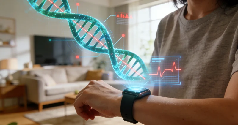 龙港医生与患者家属共同查看基因