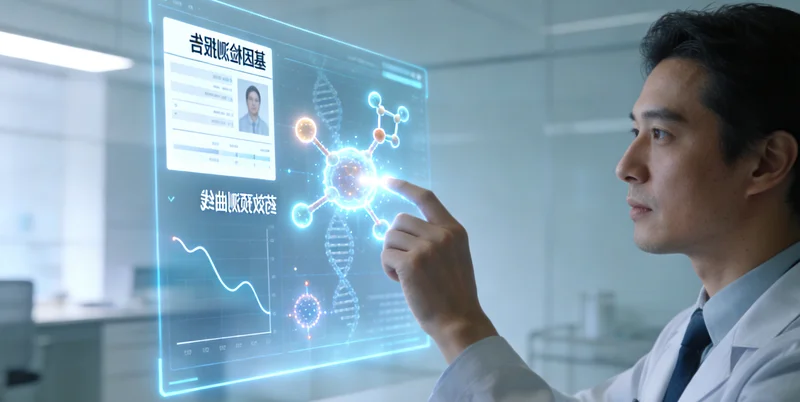 玉树地区基因检测采样与咨询示意