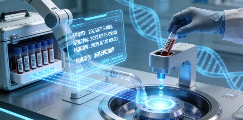 五家渠基因检测样本冷链运输过程