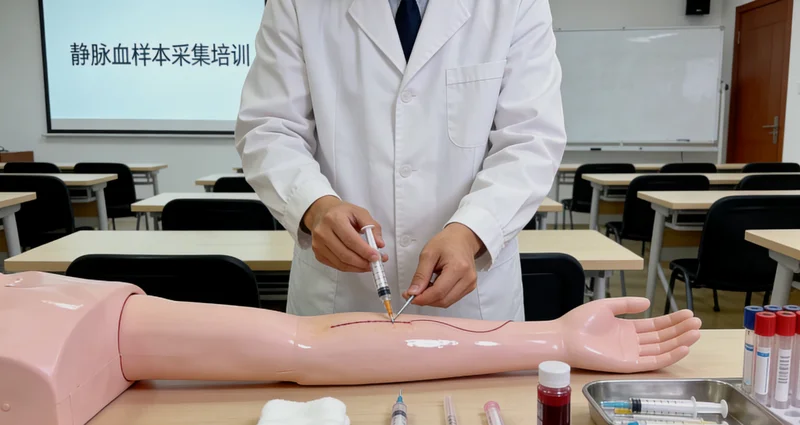 诸城基因检测采血现场