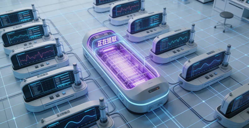 济南市民进行无创基因检测采样示