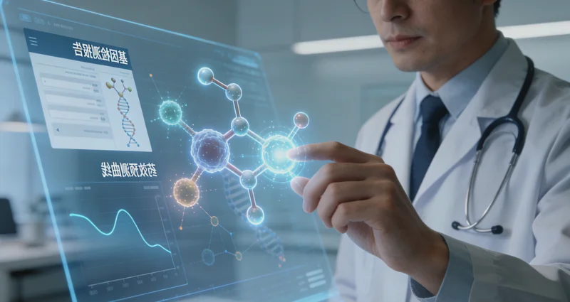 石家庄肿瘤科医生与患者分析基因