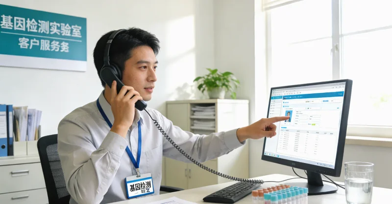 广州遗传咨询师向患者家属解读基