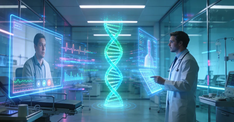 秦皇岛患者进行远程医疗会诊场景