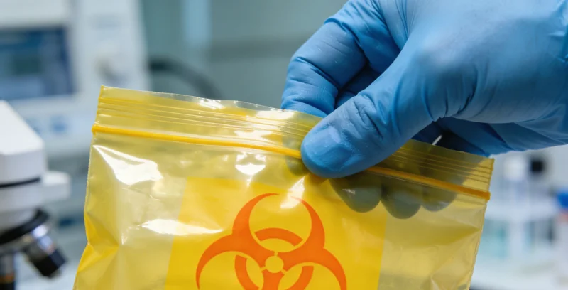 神木医院护士进行基因检测静脉采