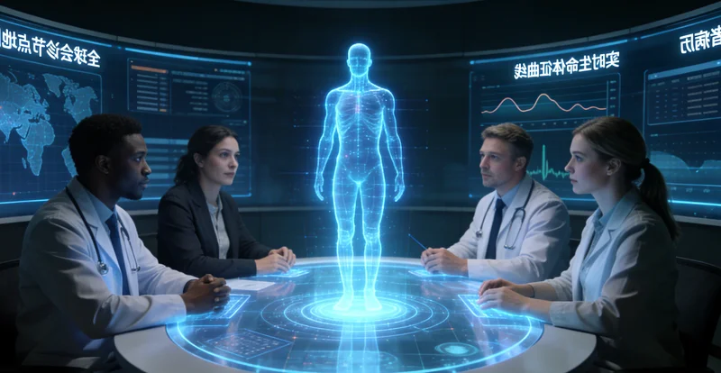 景德镇家庭在医生指导下进行健康