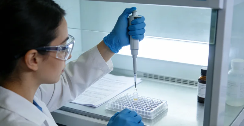 石首护士采集血液样本用于基因检