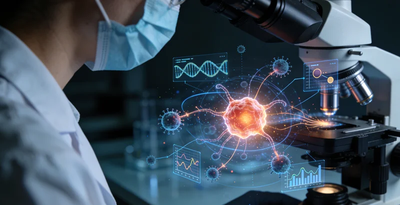 老河口基因检测实验室内部工作场