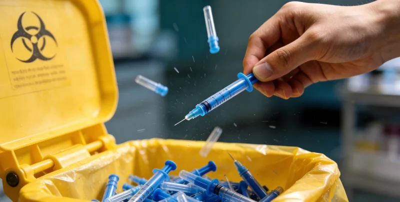 天津基因检测实验室内部工作场景