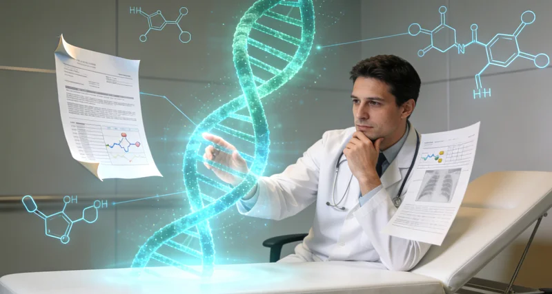 清镇家庭查看基因检测报告并讨论