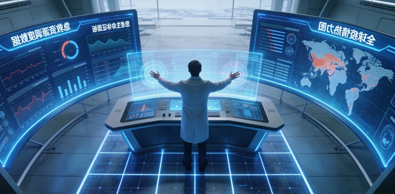 北安合作基因检测实验室工作场景