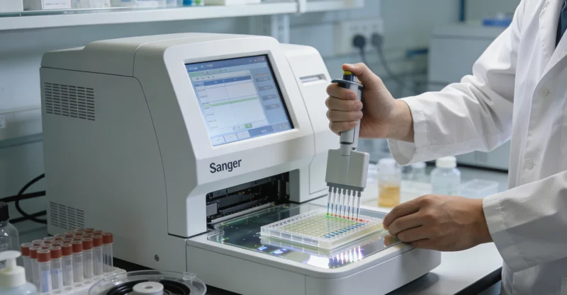 专业实验室进行RYR2基因高通