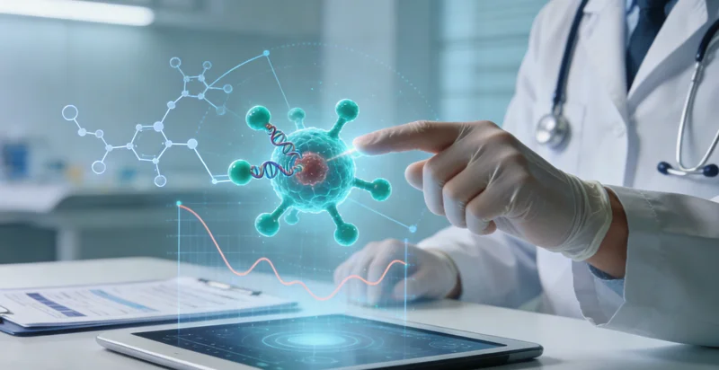 新乐城市健康未来与基因检测概念