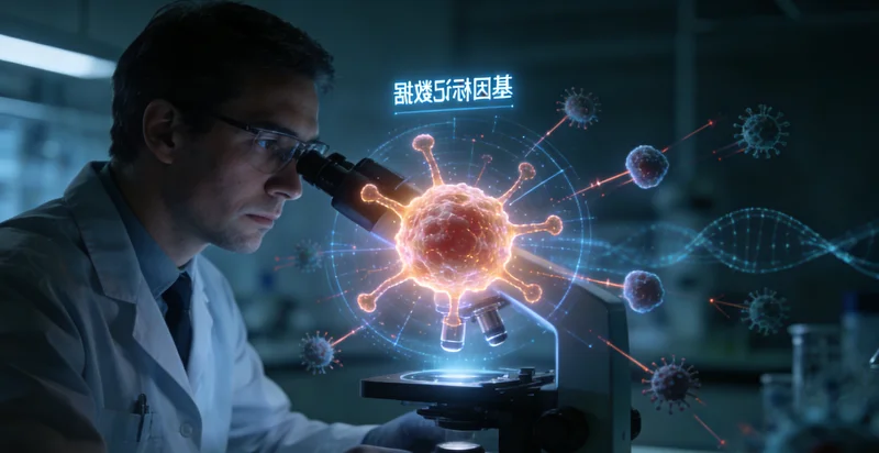 西昌合作实验室技术人员进行基因