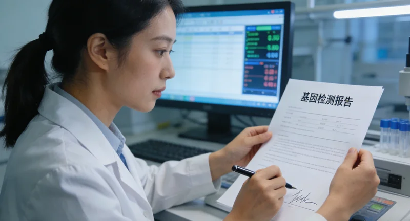 醴陵血管型EDS基因检测报告示