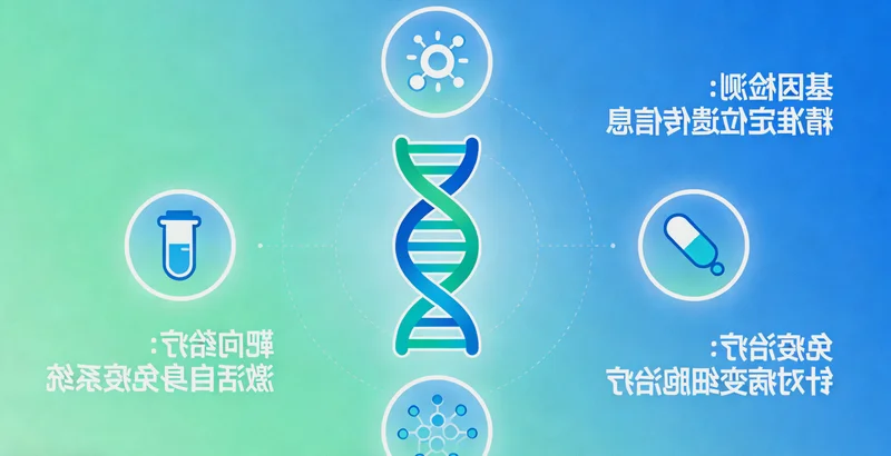 象征靶向治疗的药物分子与肿瘤细