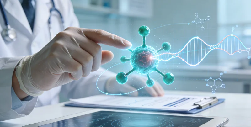 武冈医生为居民解读基因检测报告