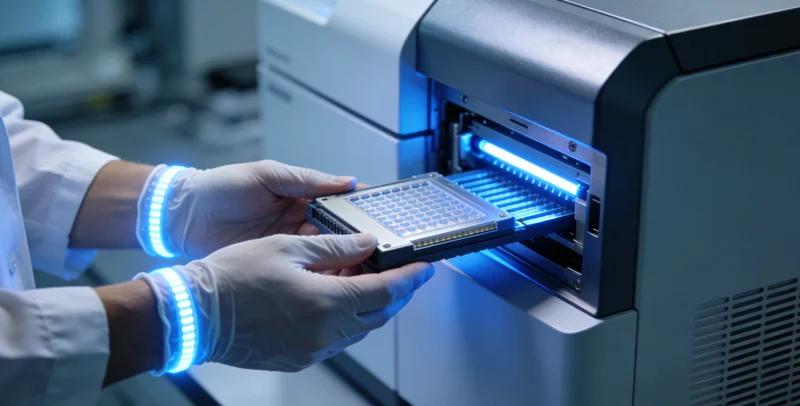 鞍山女性进行乳腺健康检查示意图