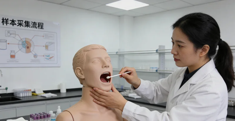 呼伦贝尔基因检测采样现场