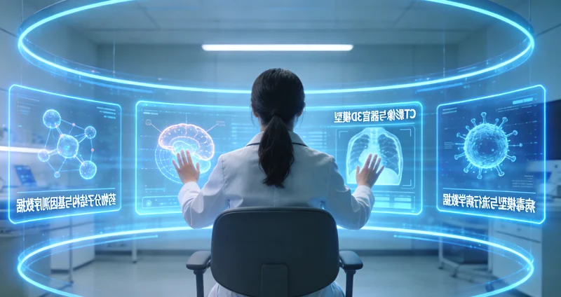 崇左医院肺部CT影像显示结节示