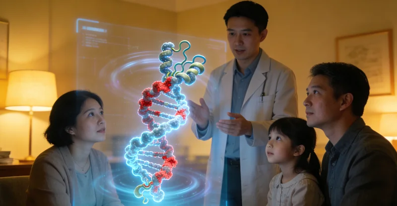 旬阳ARVC家系筛查遗传咨询场