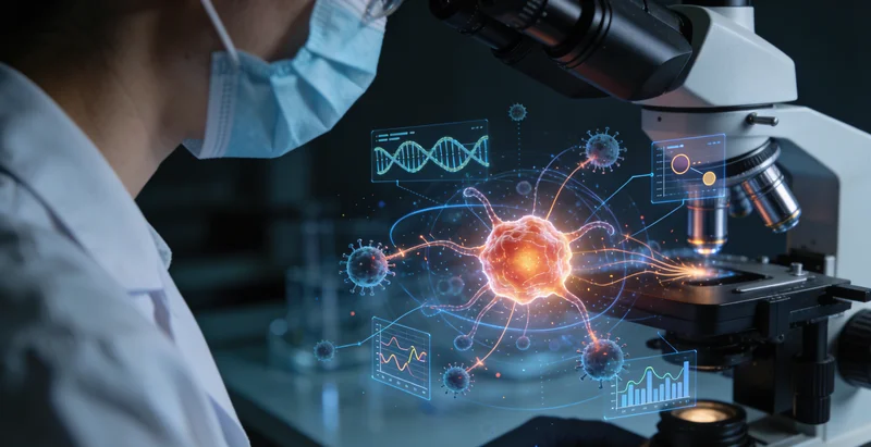 绵竹专业基因检测实验室工作场景