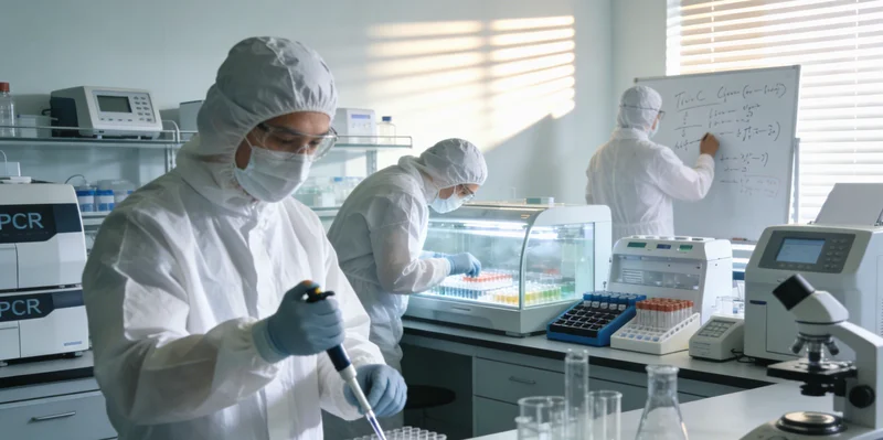 嵊州关联的基因检测实验室内部高