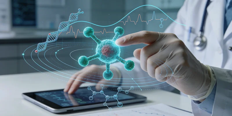 科左中旗肺癌患者与医生讨论基因