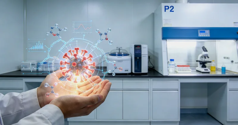 招远肺癌诊疗病理分析显微镜观察