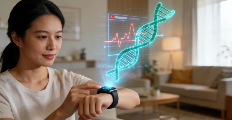 德阳女性进行遗传咨询场景